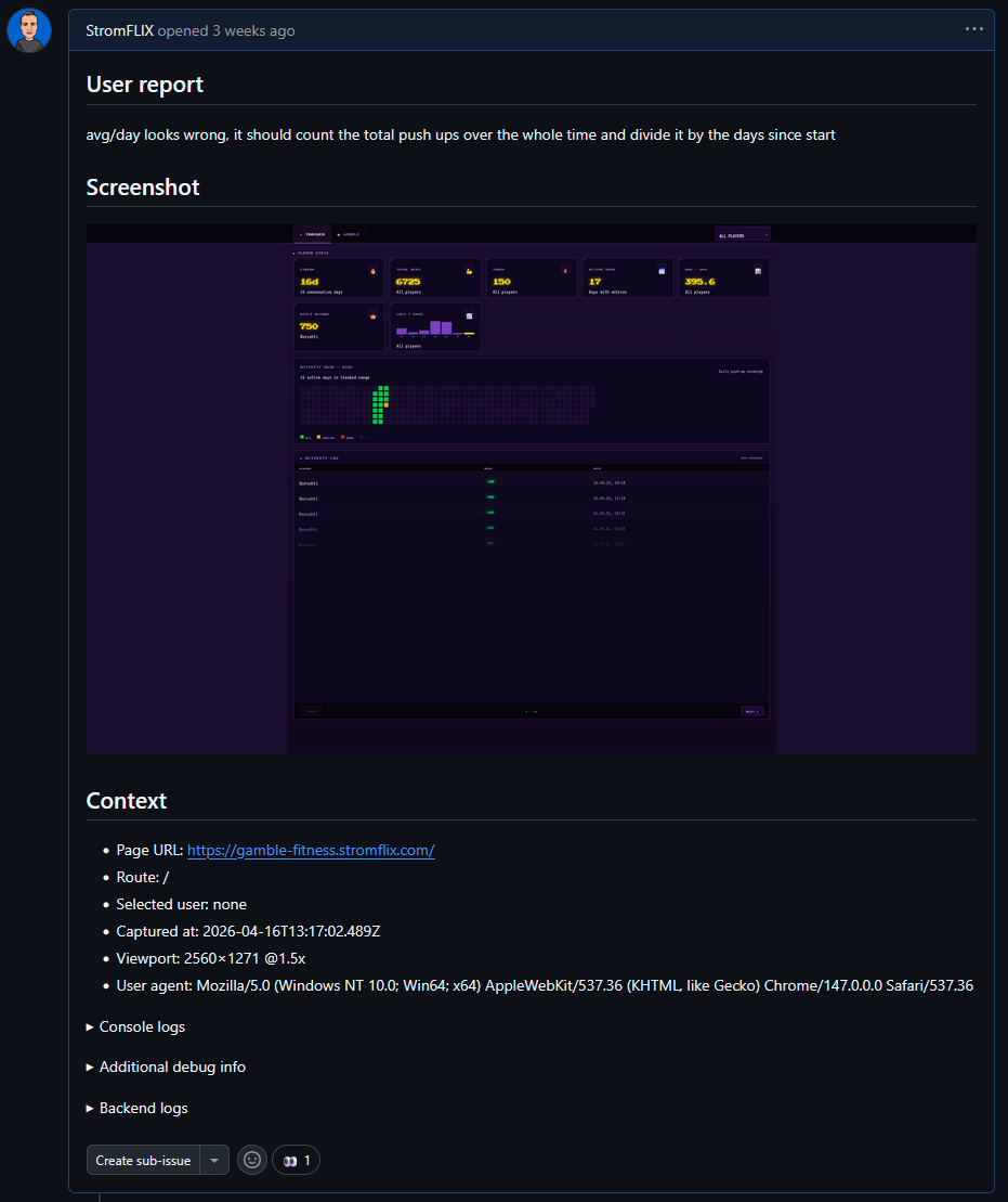 An automatic deployment and review workflow for the hobby app